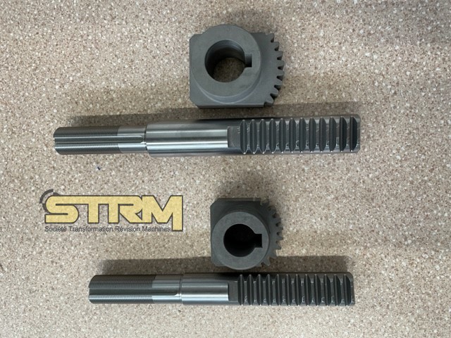 Racks + Gears for TORNOS BS20.8